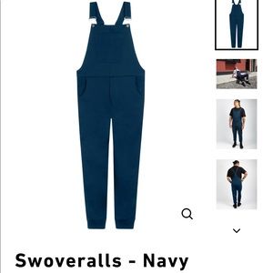Navy Swoveralls. Size small.